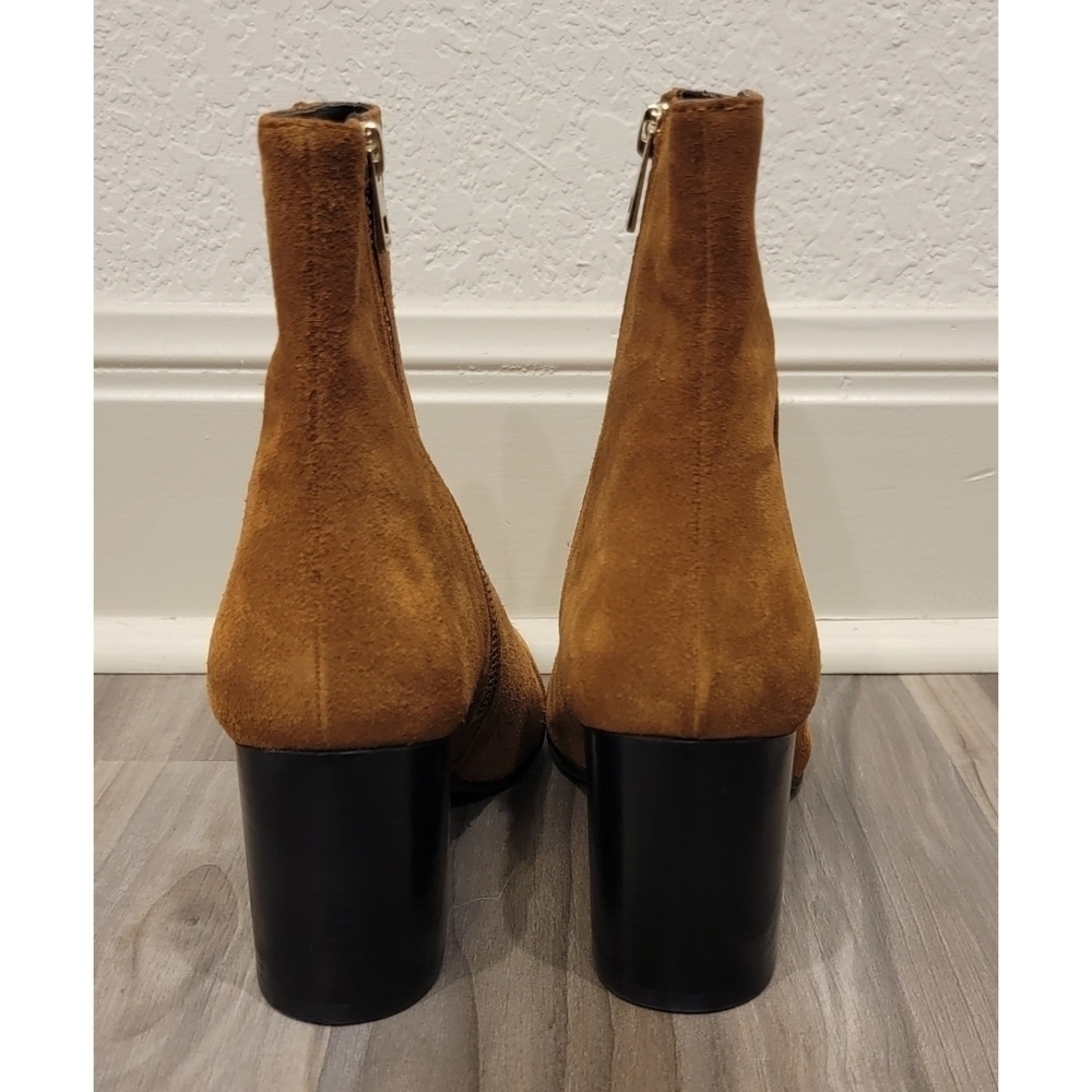 Zadig & Voltaire Lena Suede Ankle Boots - Picture 6 of 14